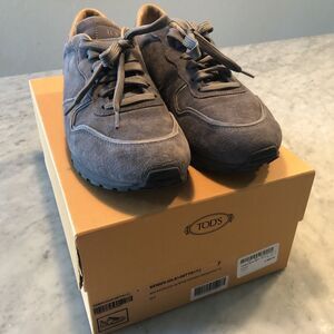 Tod’s Gray Suede Sneakers Size 7